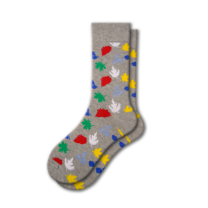 Men's Crew Cotton Socks Great for Fall and Winter Colorful, Fun Socks