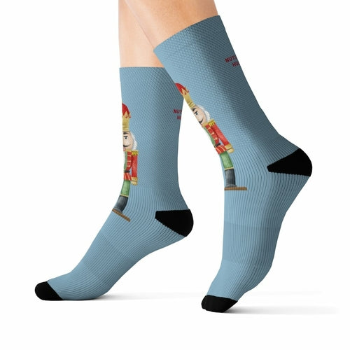 Nuts for the Holiday Nutcracker Fun Novelty Socks