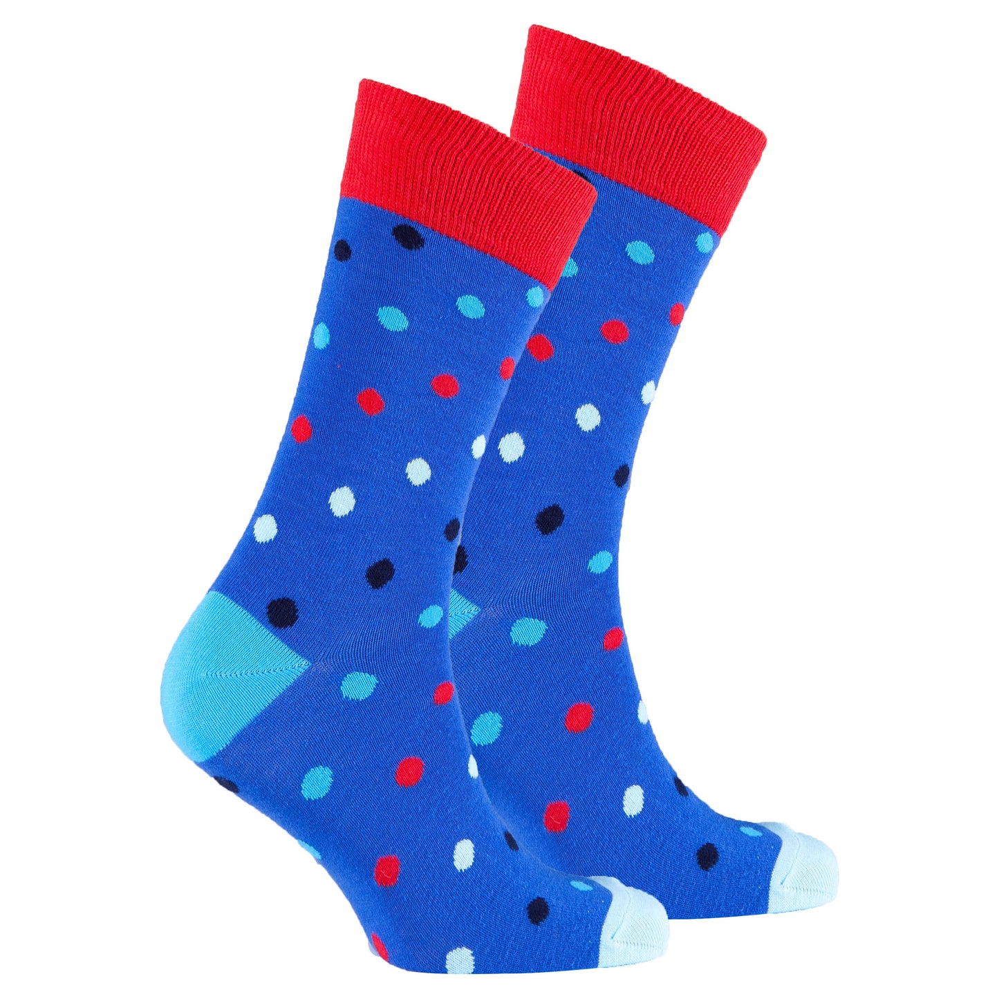 Men's Blue Paradise Dot Socks