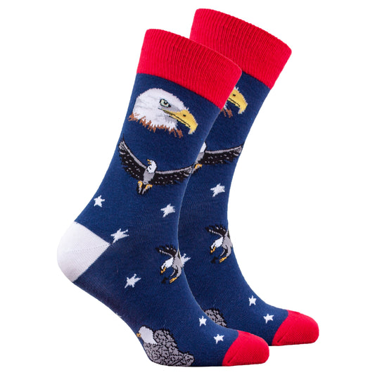 Men's Bald Eagle Socks