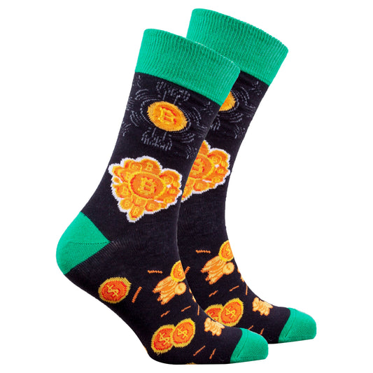 Men's Bitcoin Socks