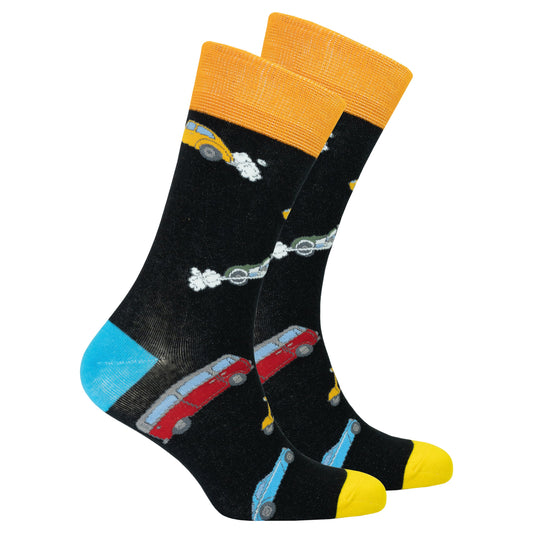 Men's Comic Cars Socks