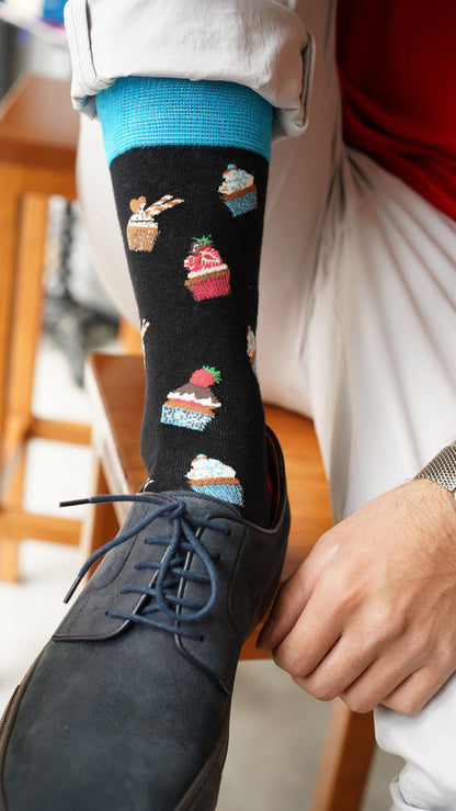 Men's Cupcake Socks