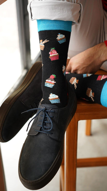 Men's Cupcake Socks