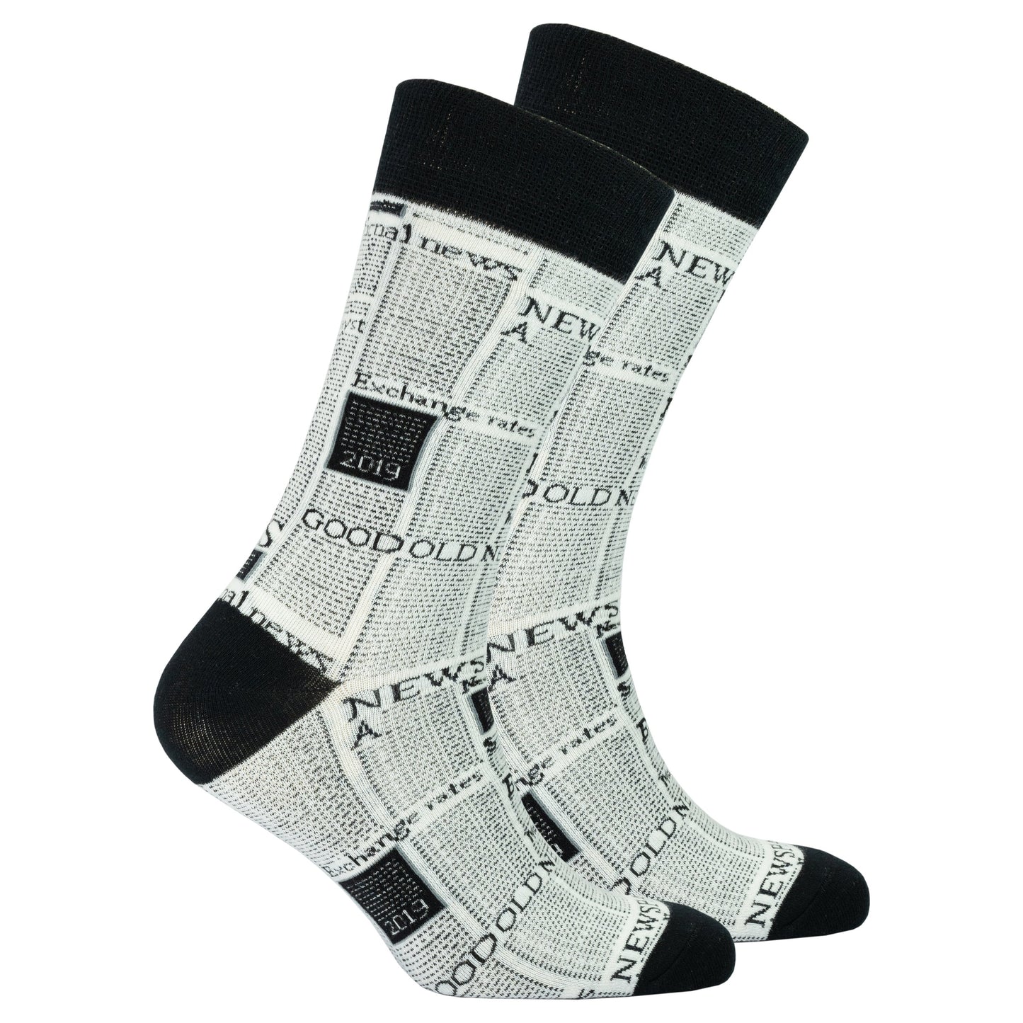 Men's Newspaper Socks