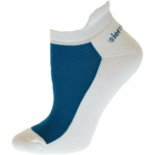 Heel Tab Mesh Top Cotton Anklet Socks with Non-Skid Women's Gripper