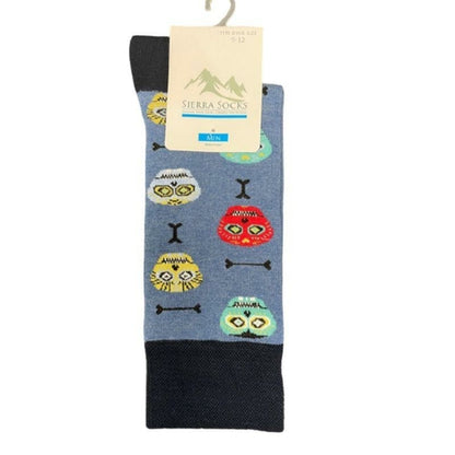 Game Character Socks - Men's Colorful Smooth Toe Crew