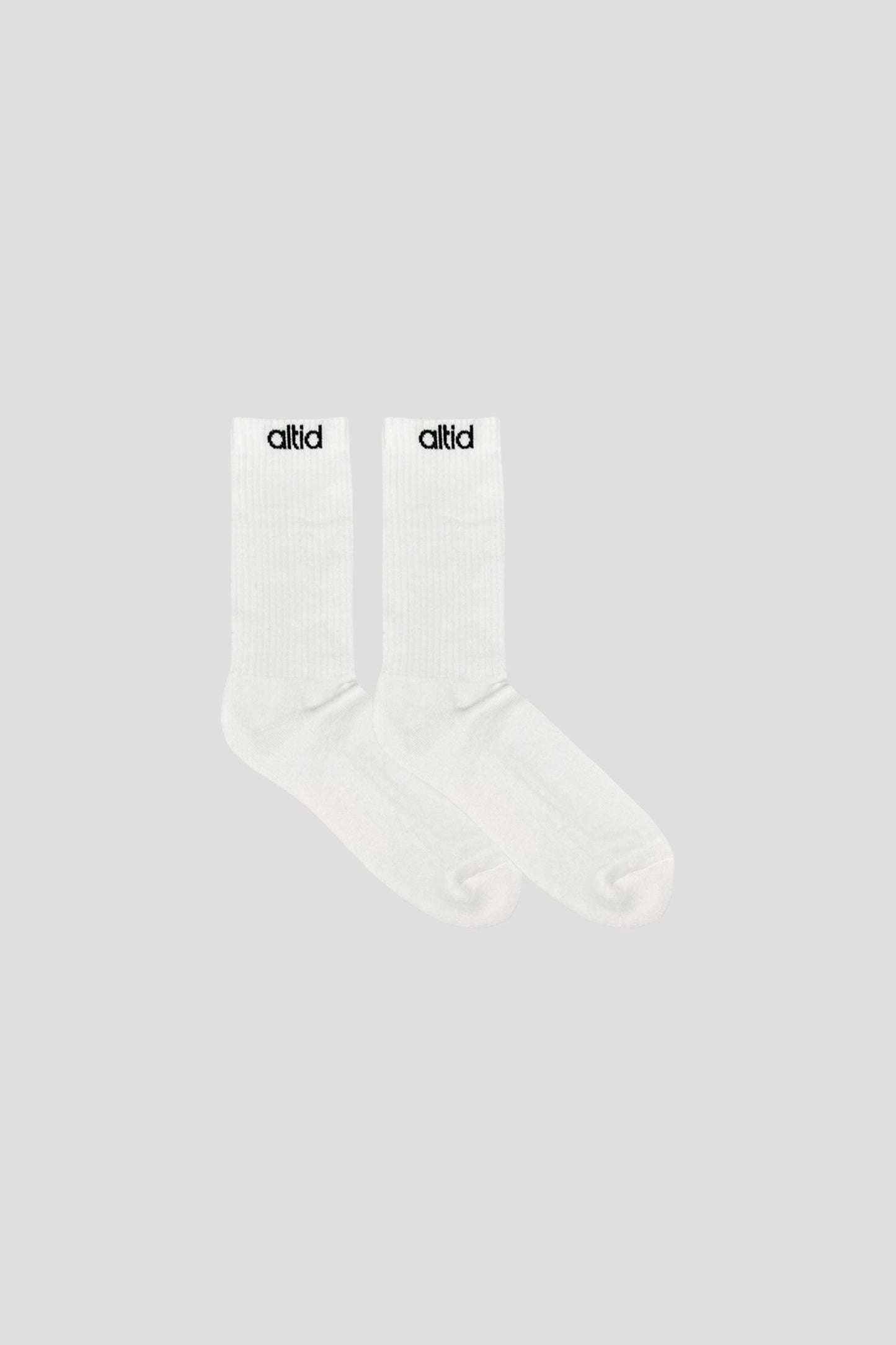 2 pack black altid logo socks