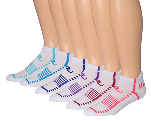 Ronnox Men's 6-Pairs Low Cut Running & Athletic Performance Tab Socks