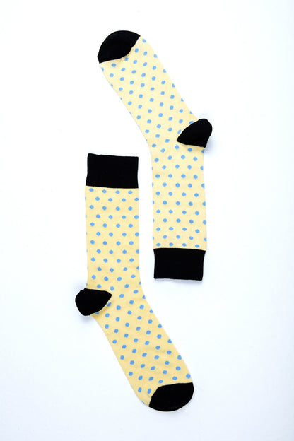 Men's Buttermilk Dot Socks