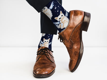 Casual Designer Trending Animal Socks - Cat for Men and Women