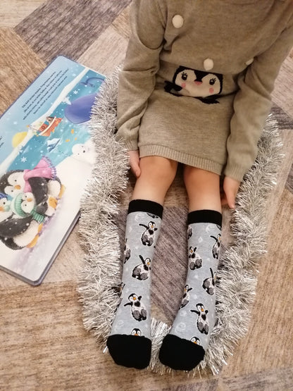 LOLO cotton socks with penguins