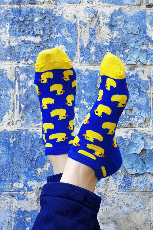 PARDIRALLI blue low cut socks