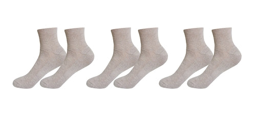 tittimitti® 100% Organic Combed Cotton Luxury Men's Socks. 3 Pairs.