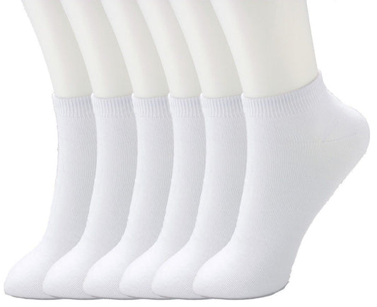 Men's Ankle Socks - White, 9-11